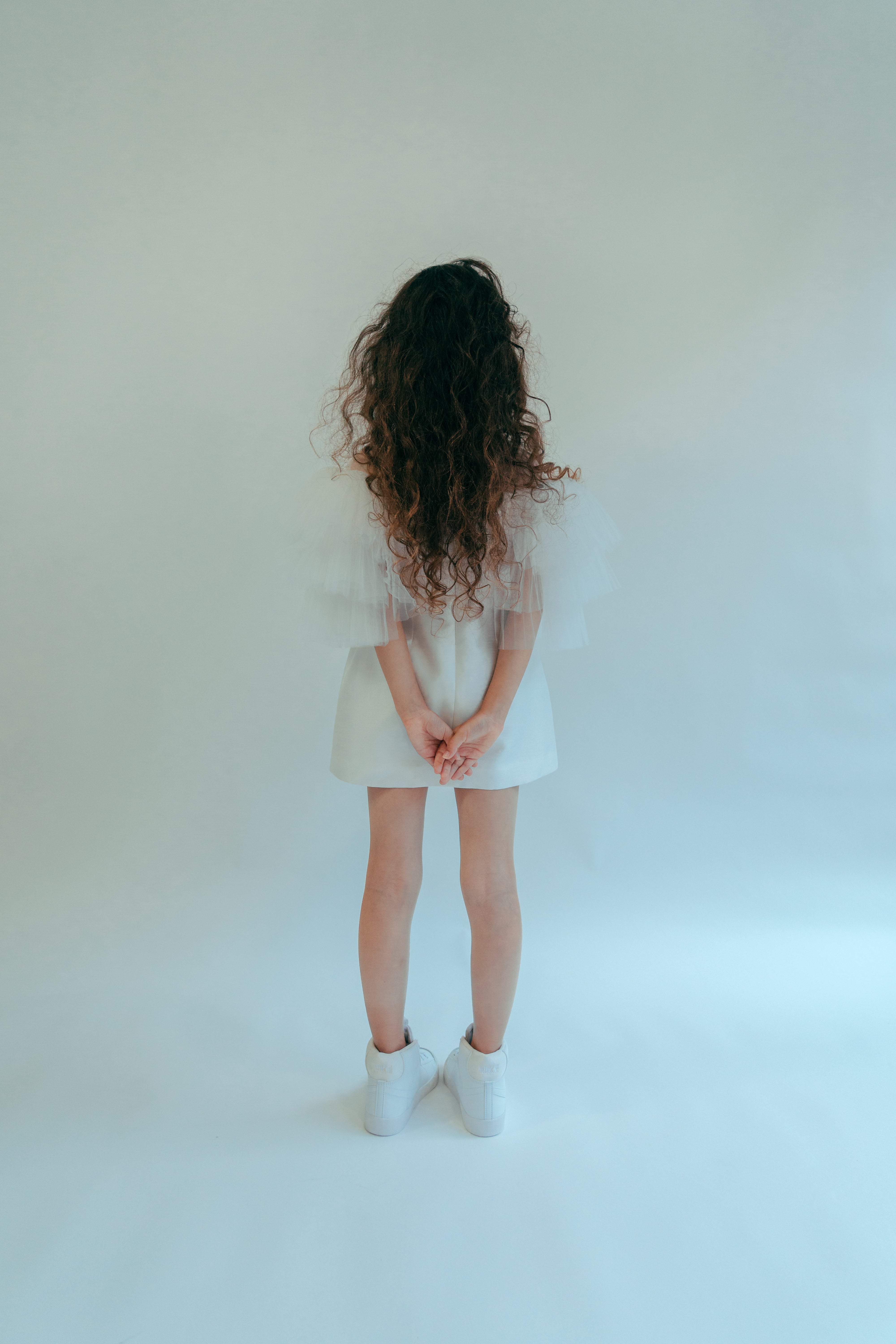 The Reina Dress White