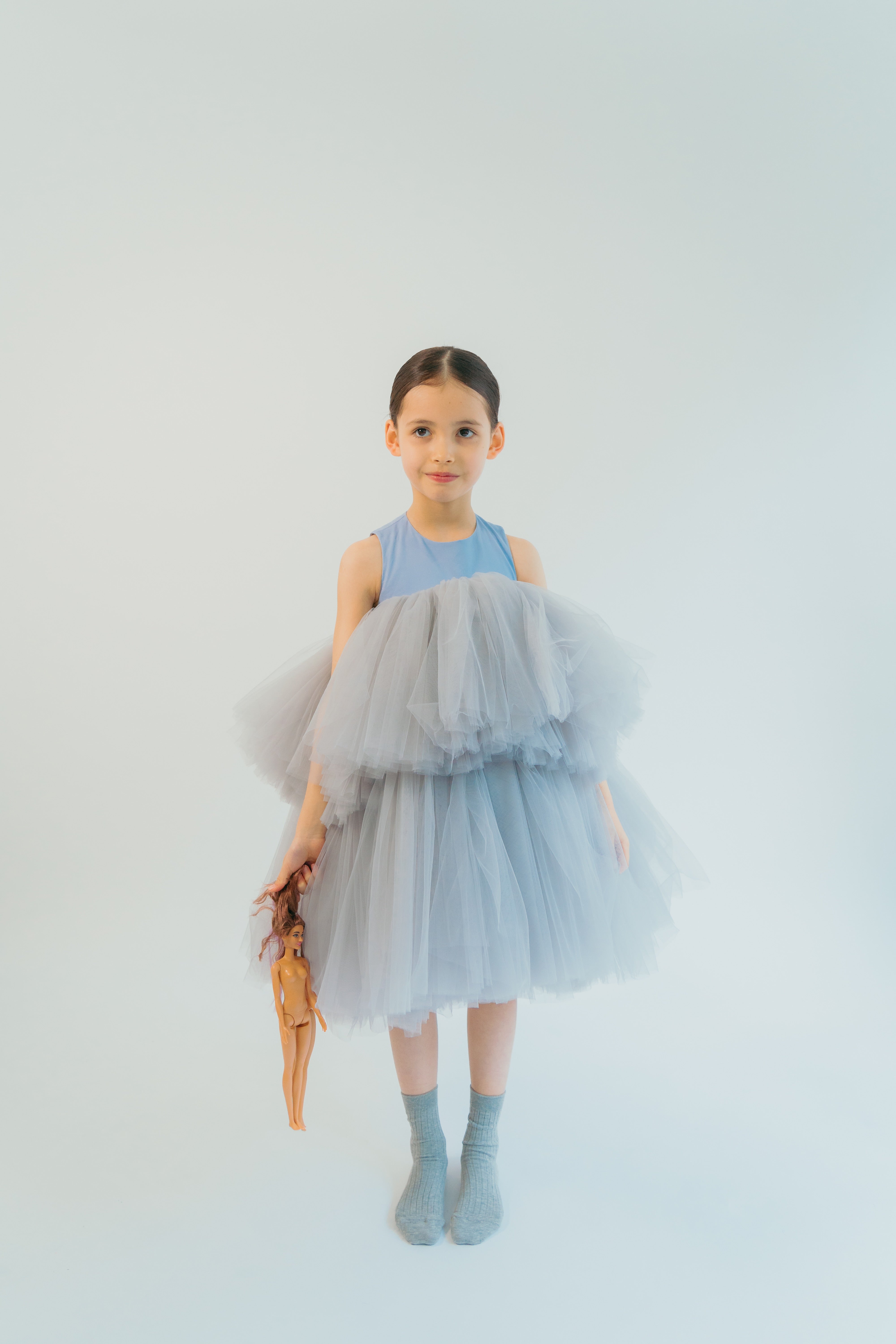 The Margot Dress Grey