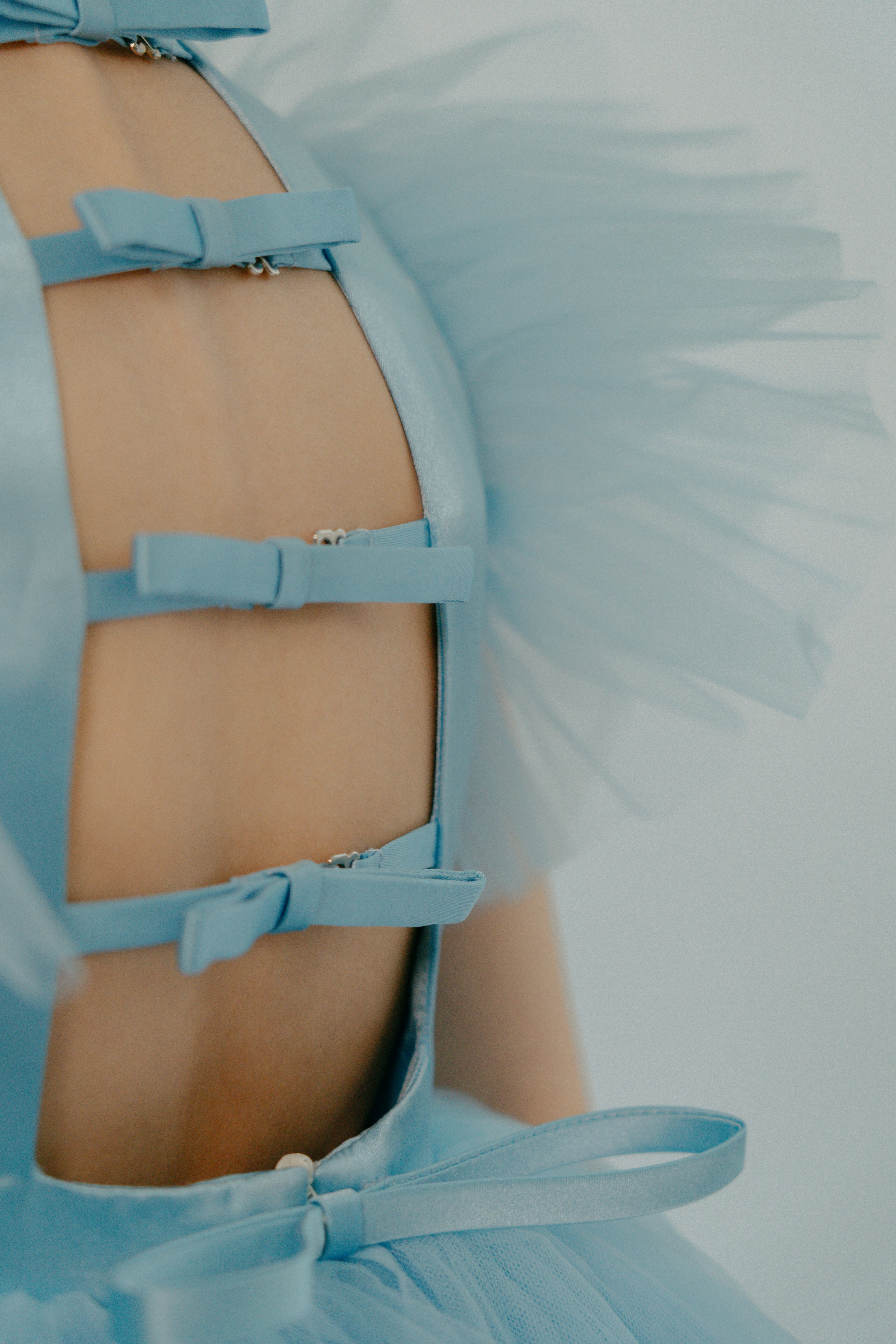 The Ella Dress Pastel Blue