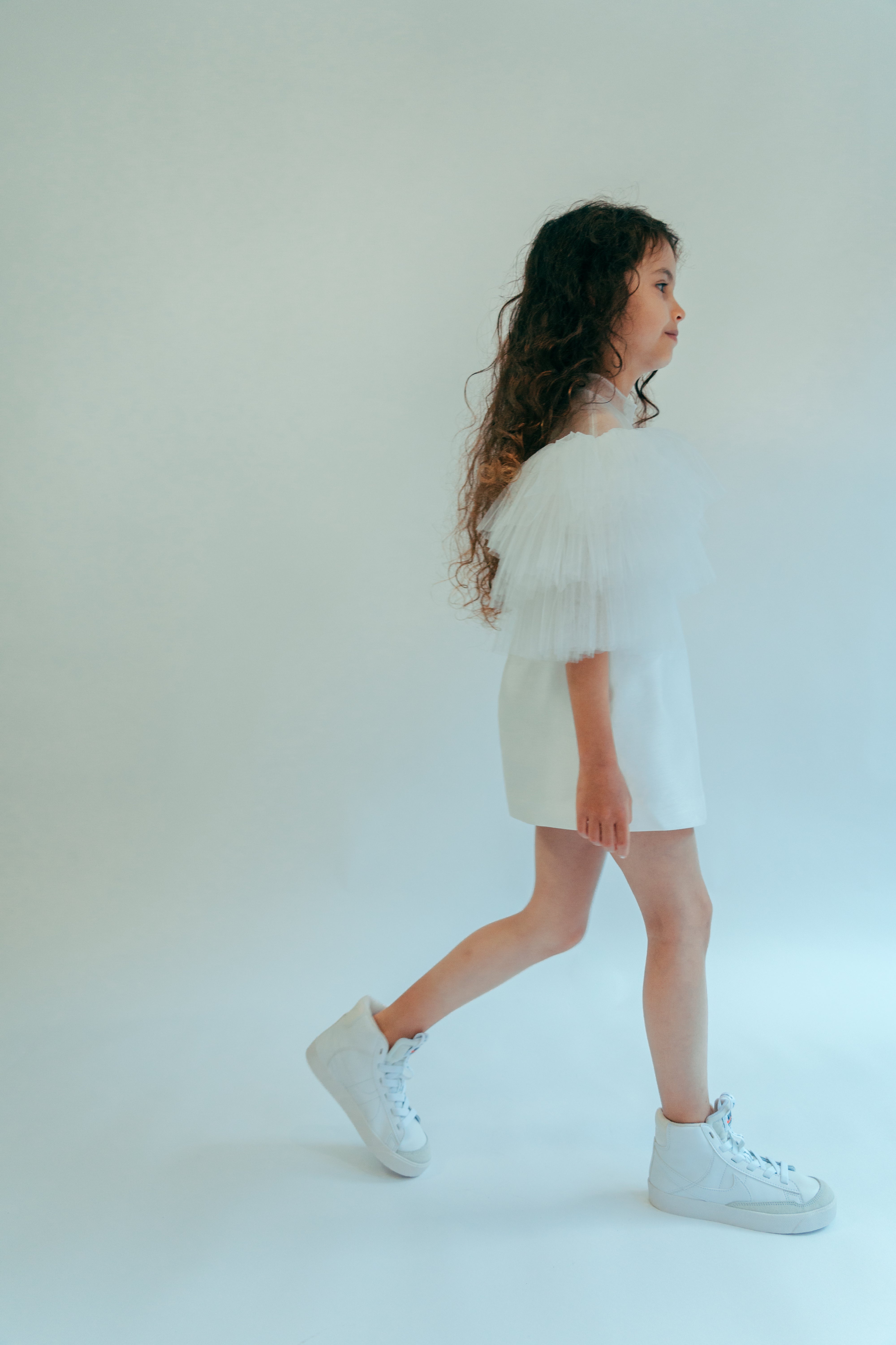 The Reina Dress White