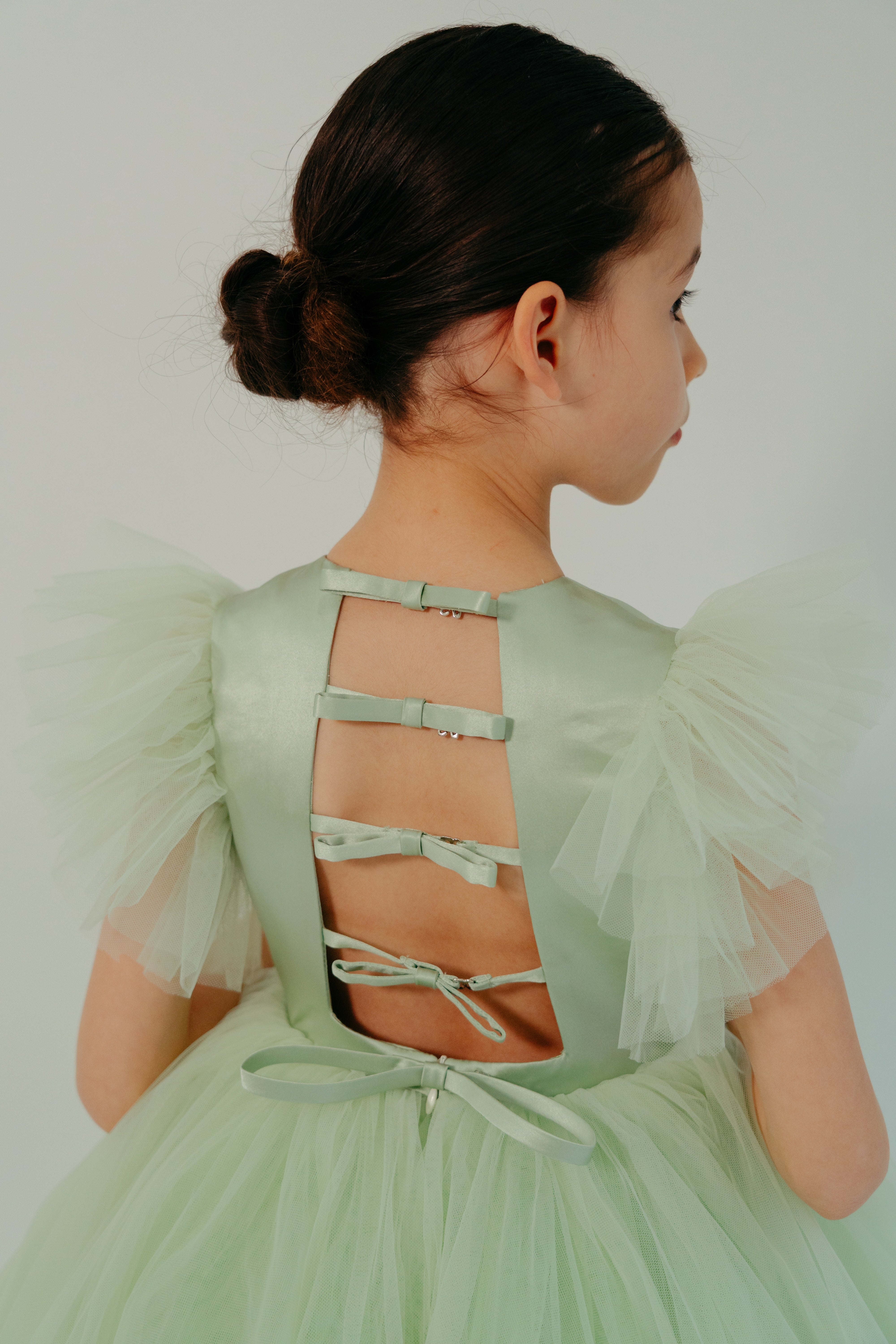 The Ella Dress Pastel Green