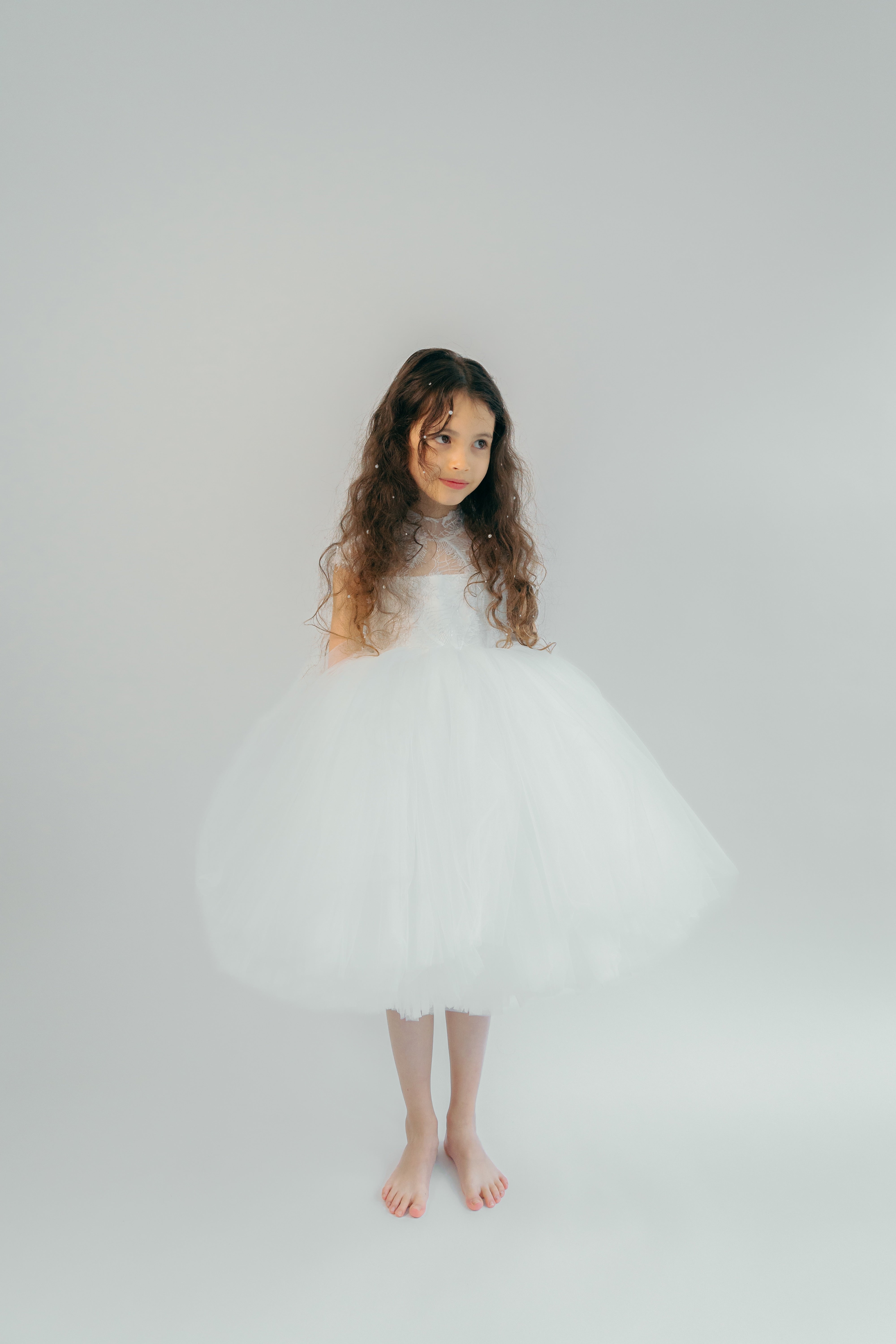 The Alice Dress in White