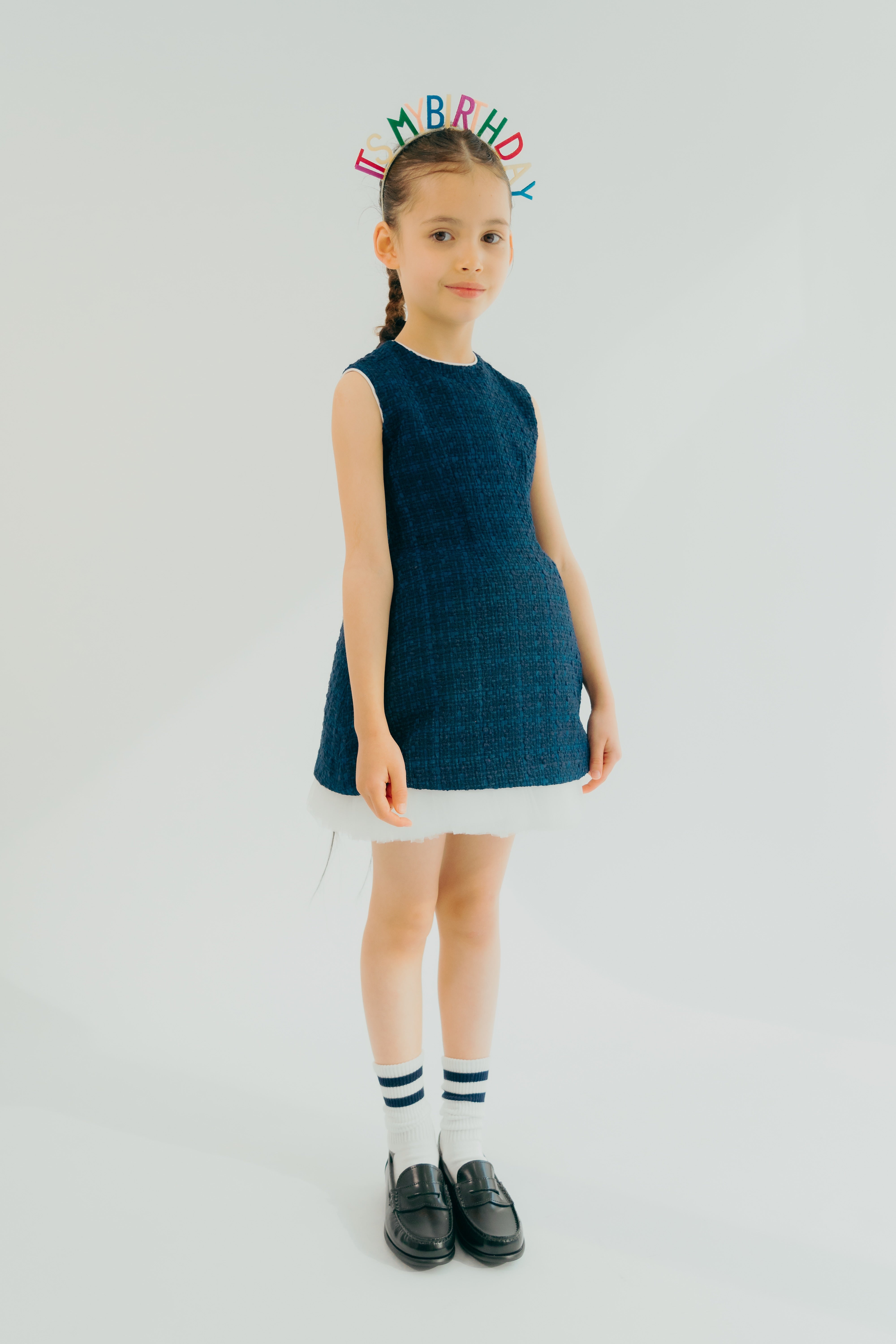 The Ivy Dress Navy
