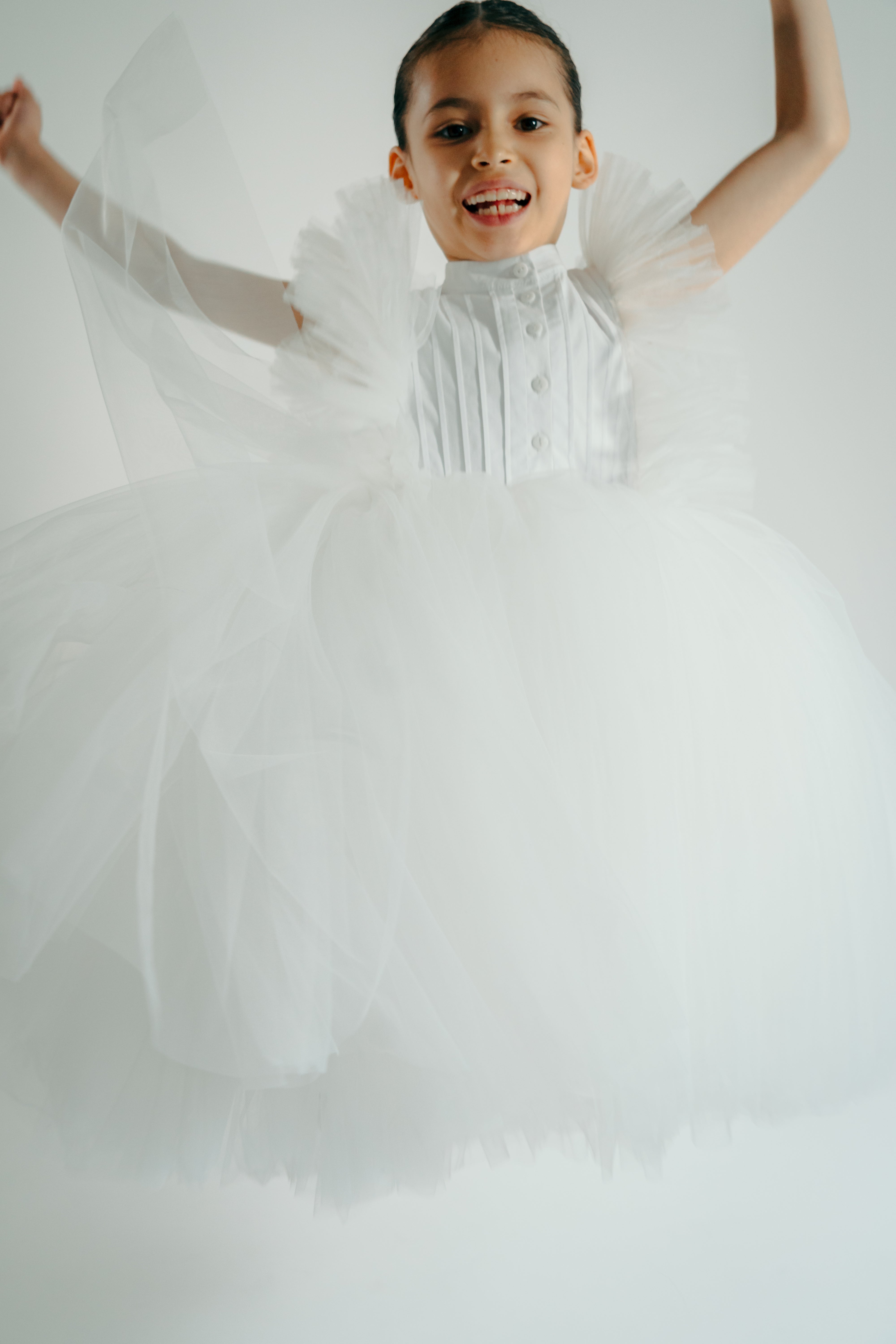 The Francine Dress White