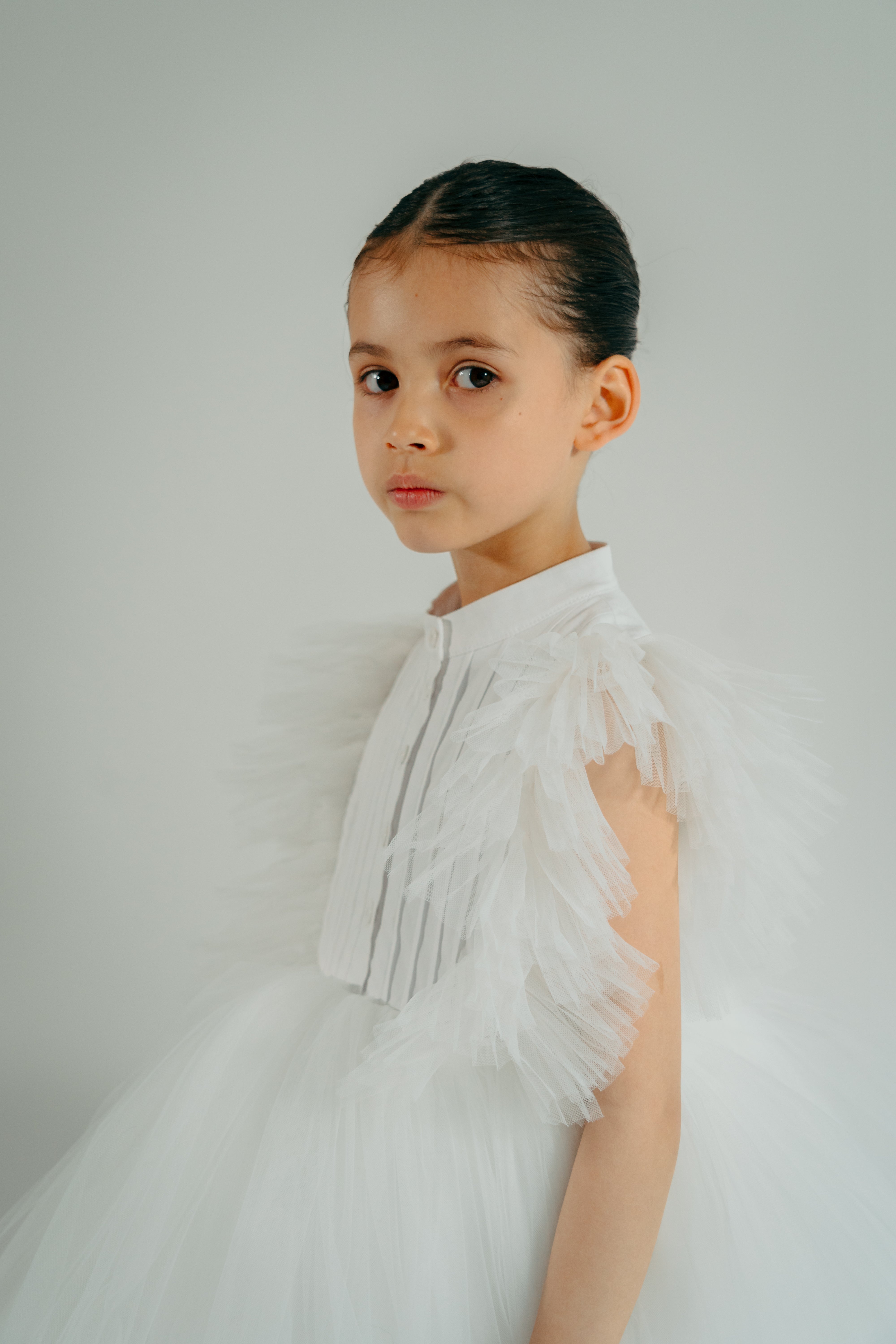 The Francine Dress White