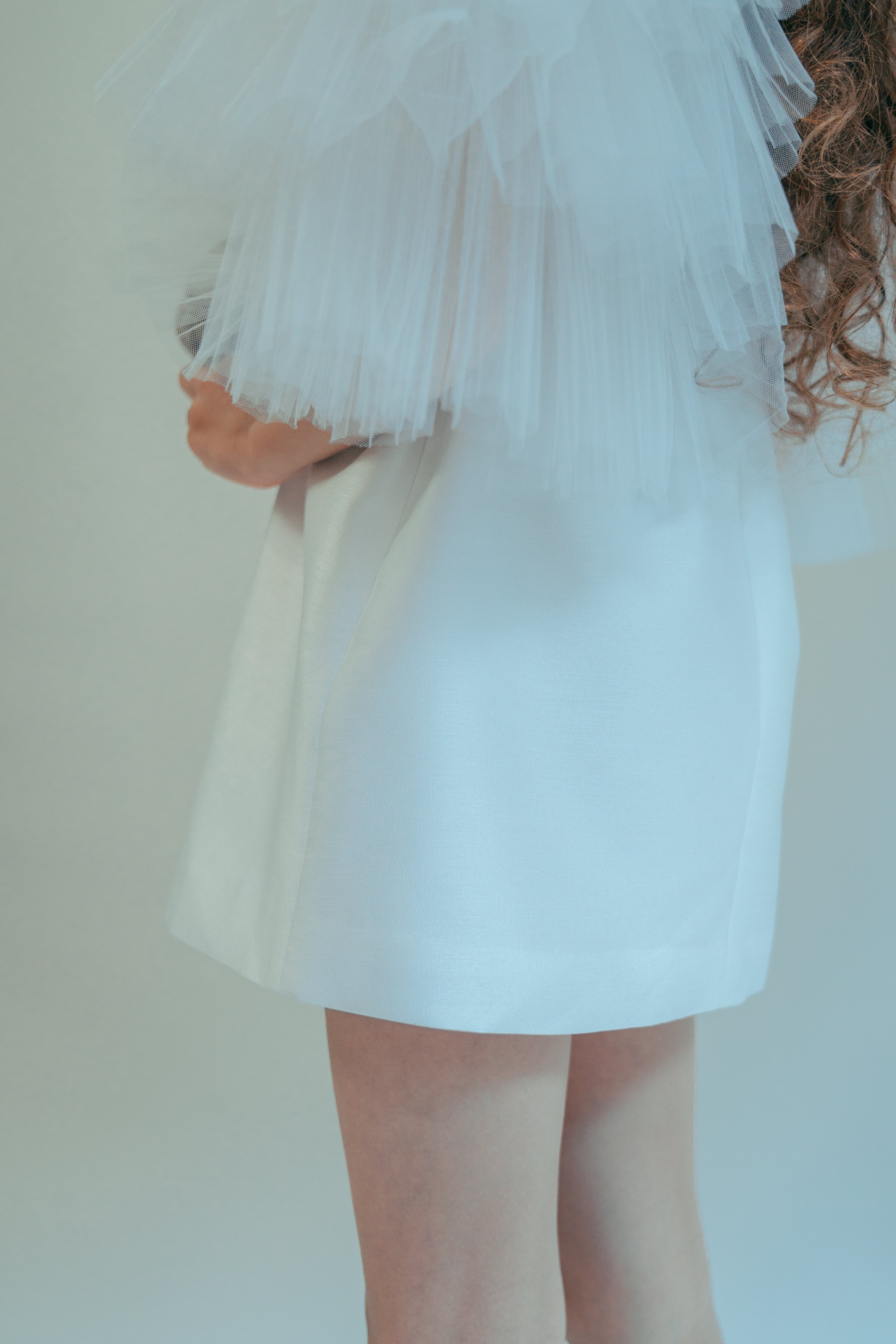 The Reina Dress White