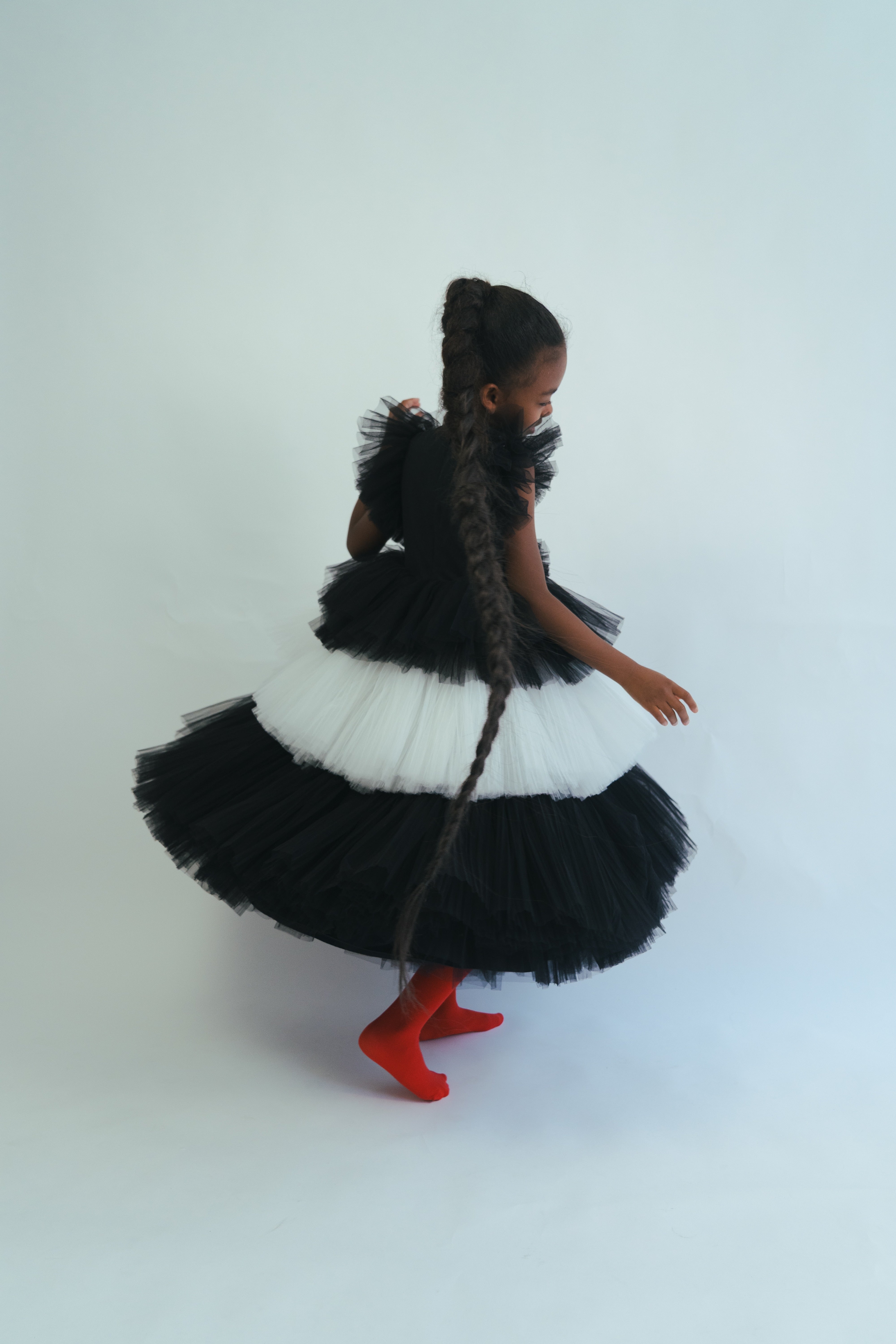 The Aria Dress Black & White