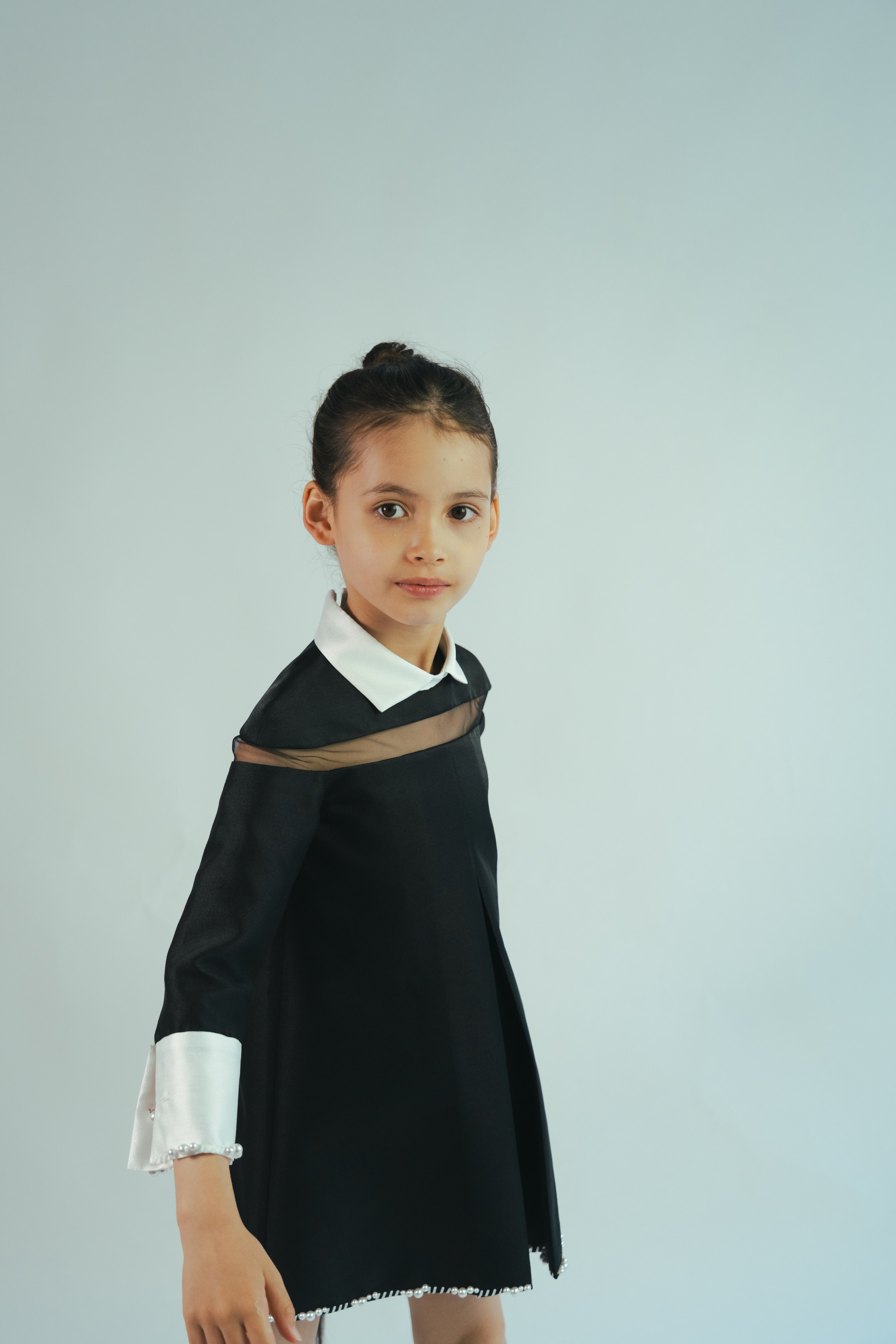 The Sienna Dress Black & White