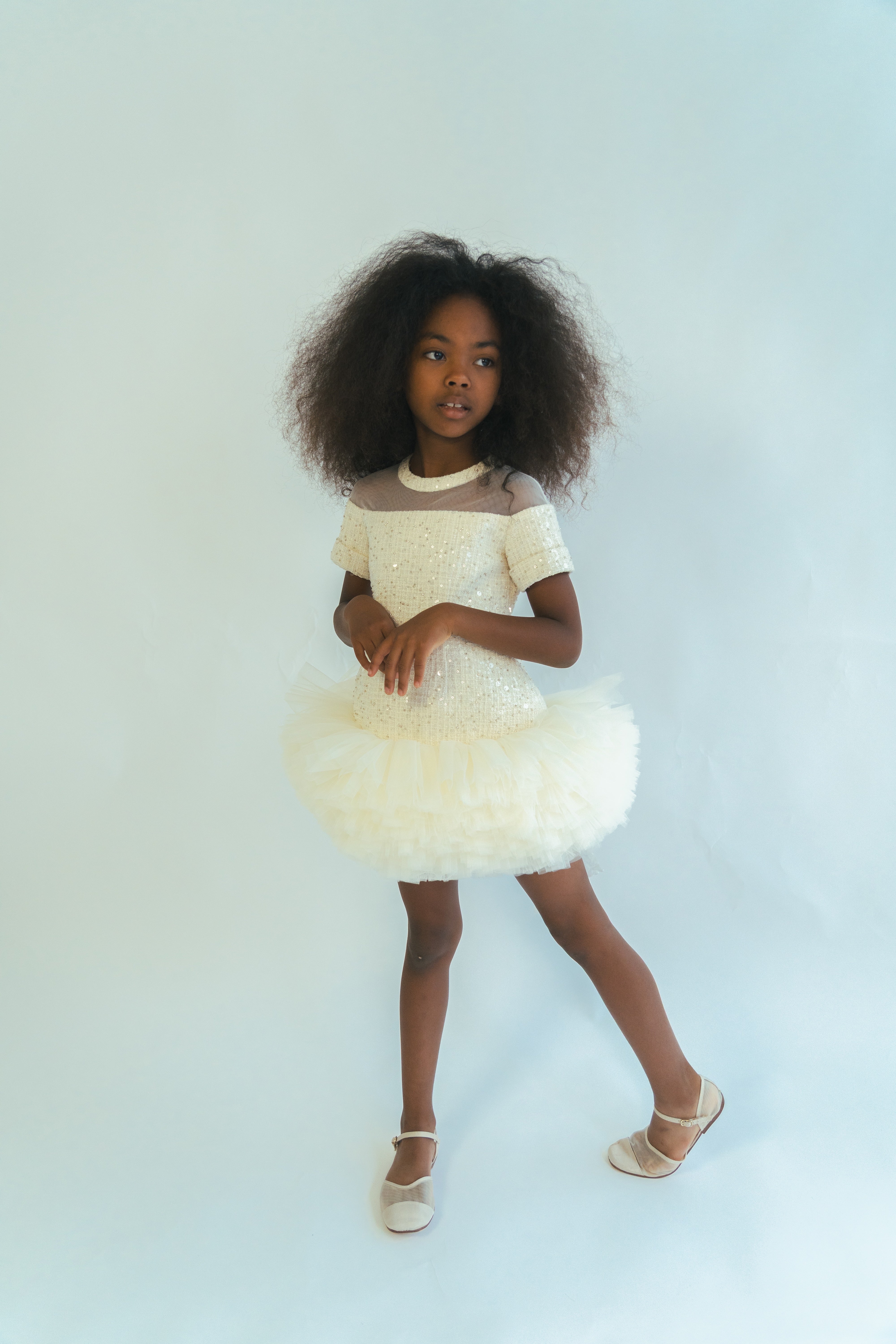 The Elizabeth Dress White
