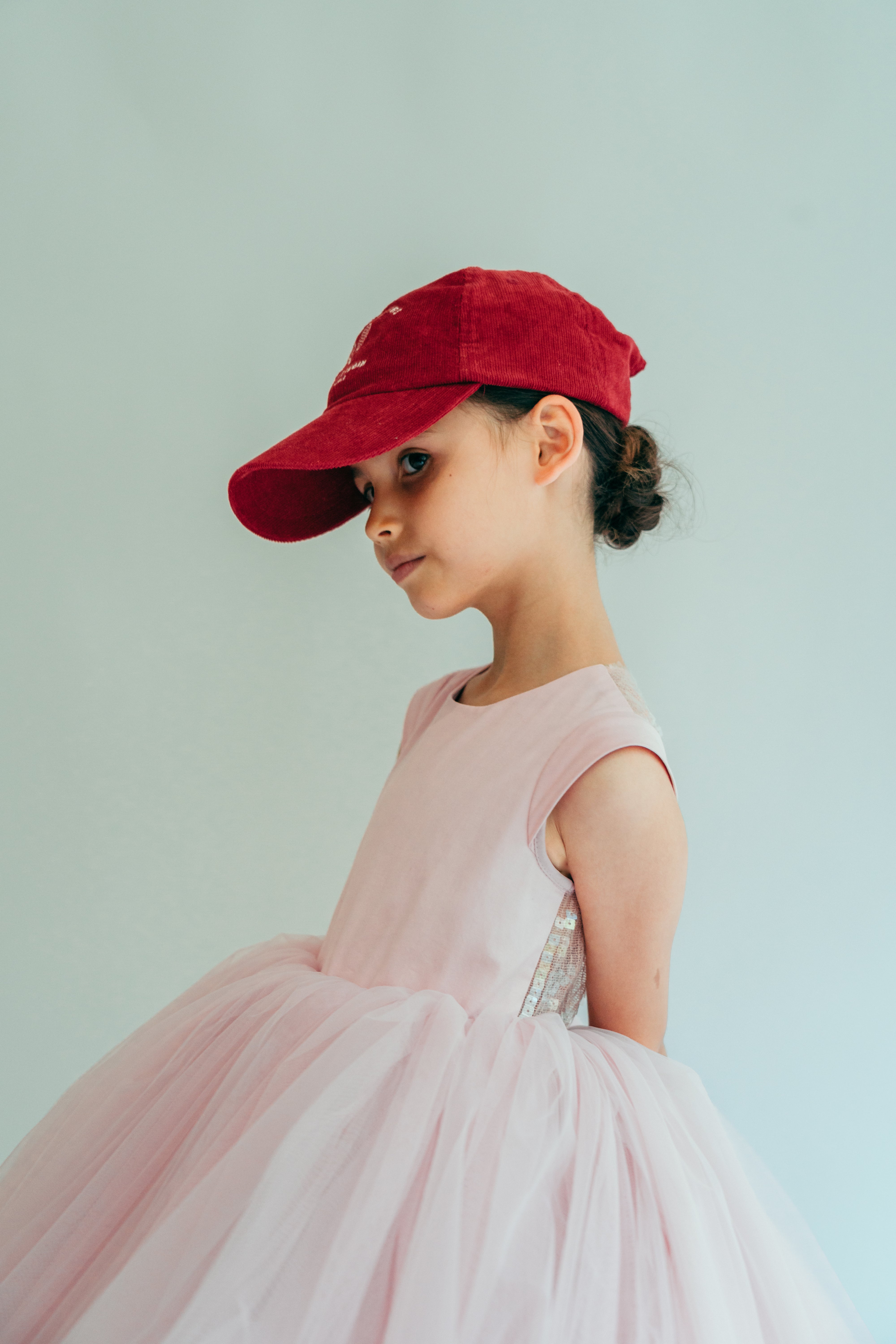 Glittery Luxury children dress in pink