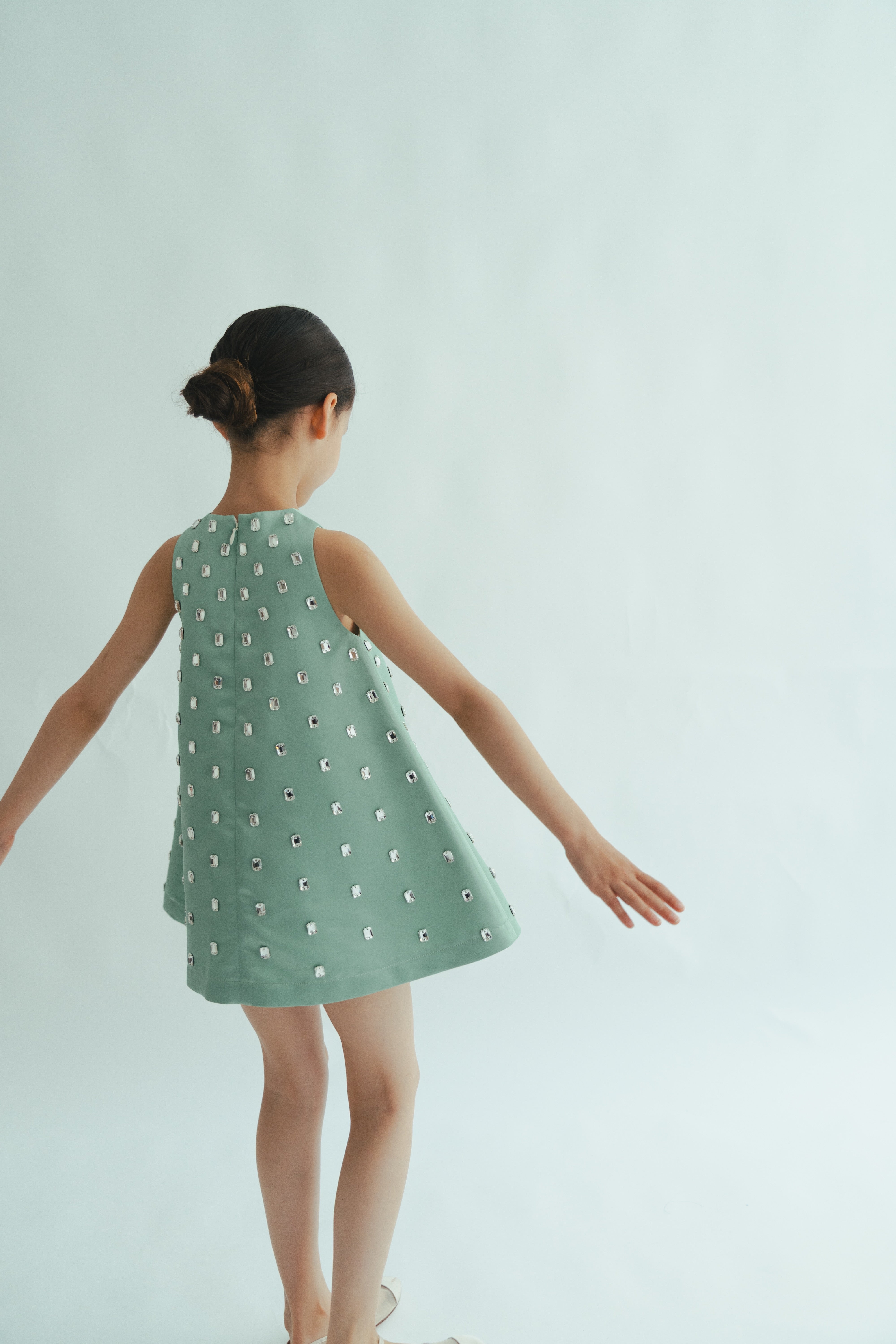 The Vivian Dress Green