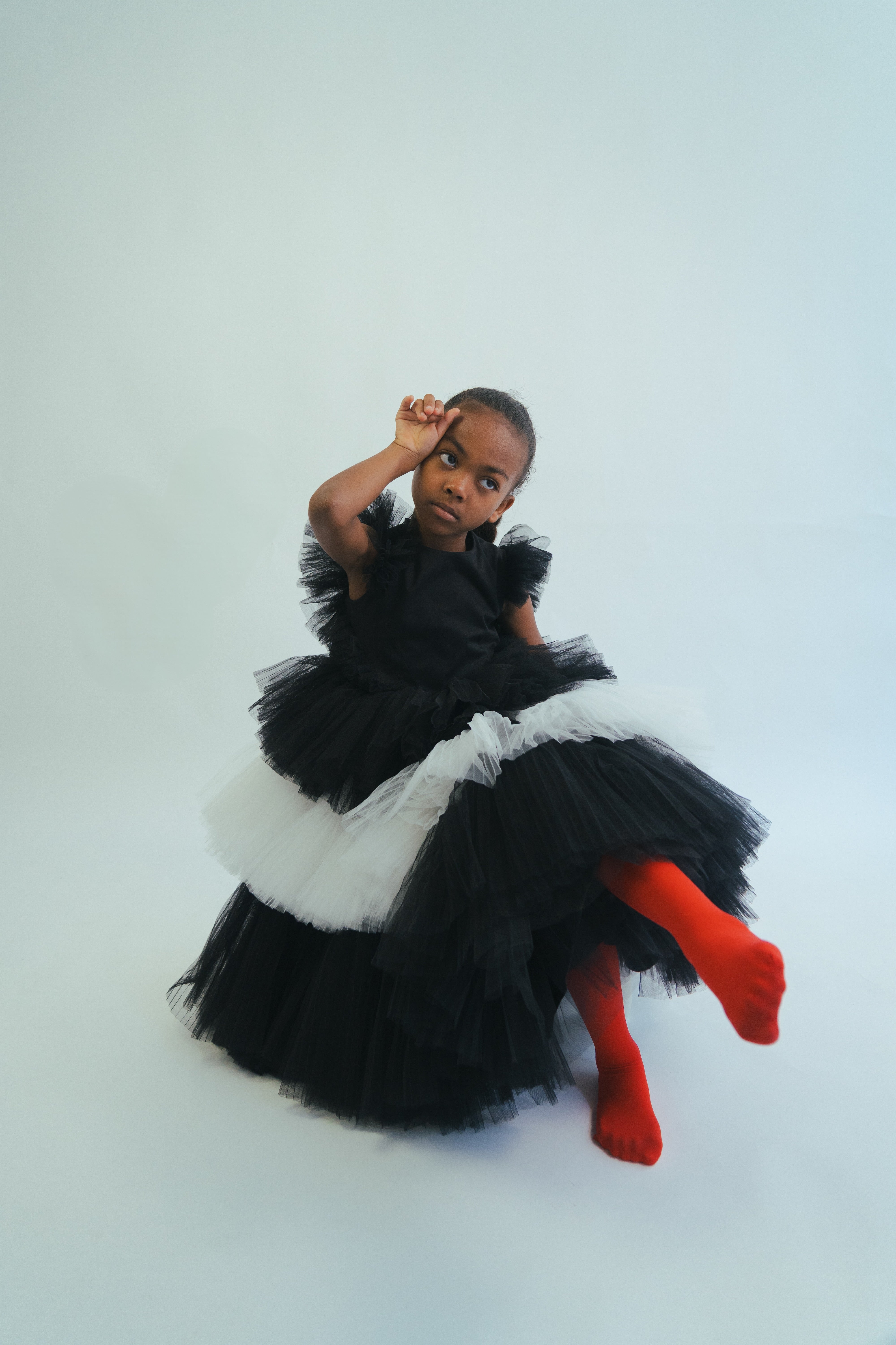The Aria Dress Black & White