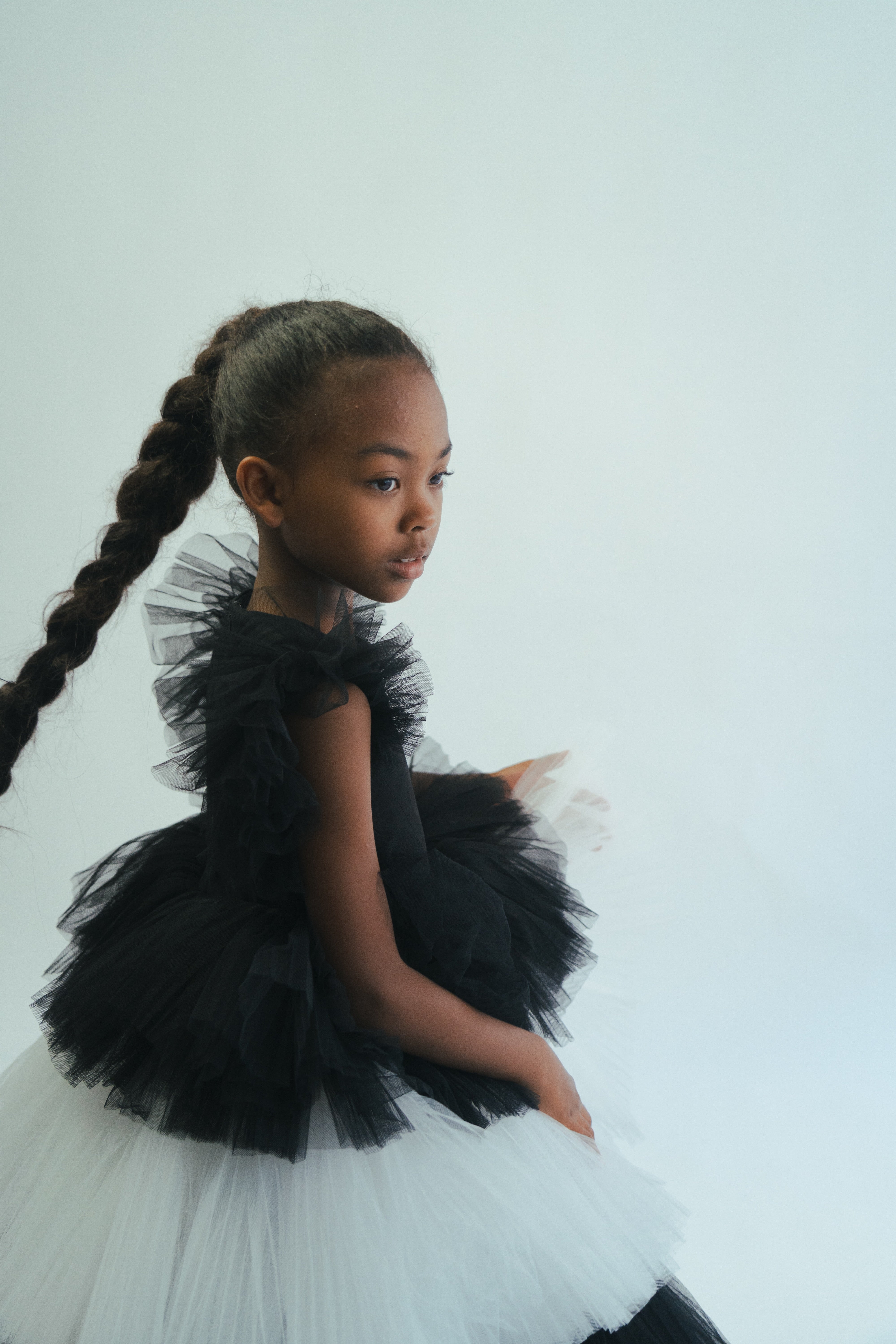 The Aria Dress Black & White