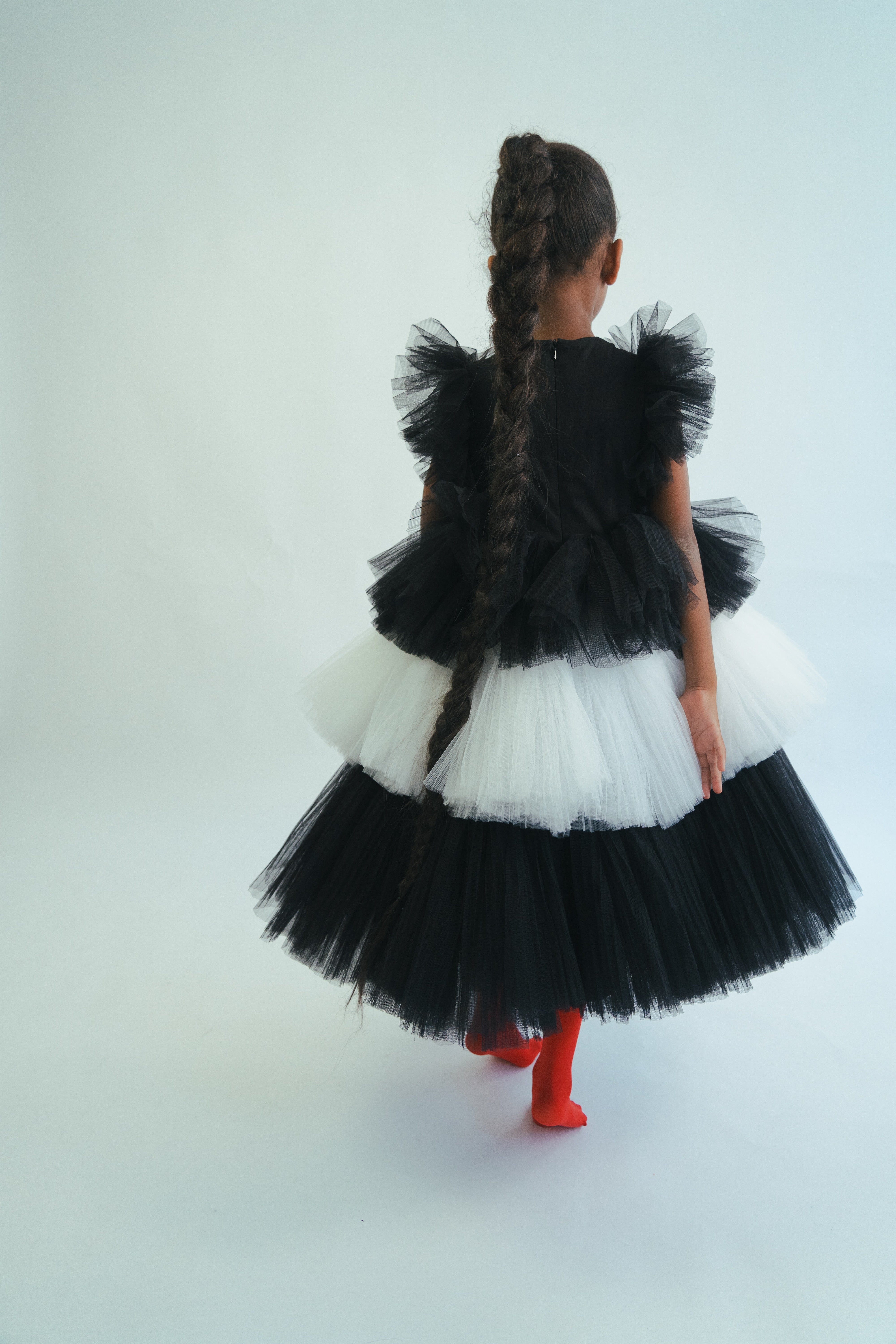 The Aria Dress Black & White