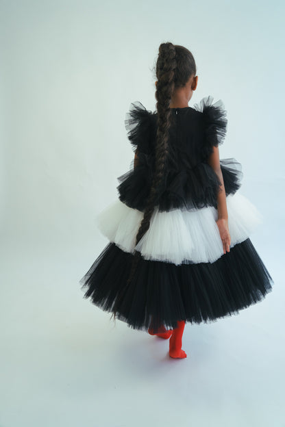 The Aria Dress Black & White
