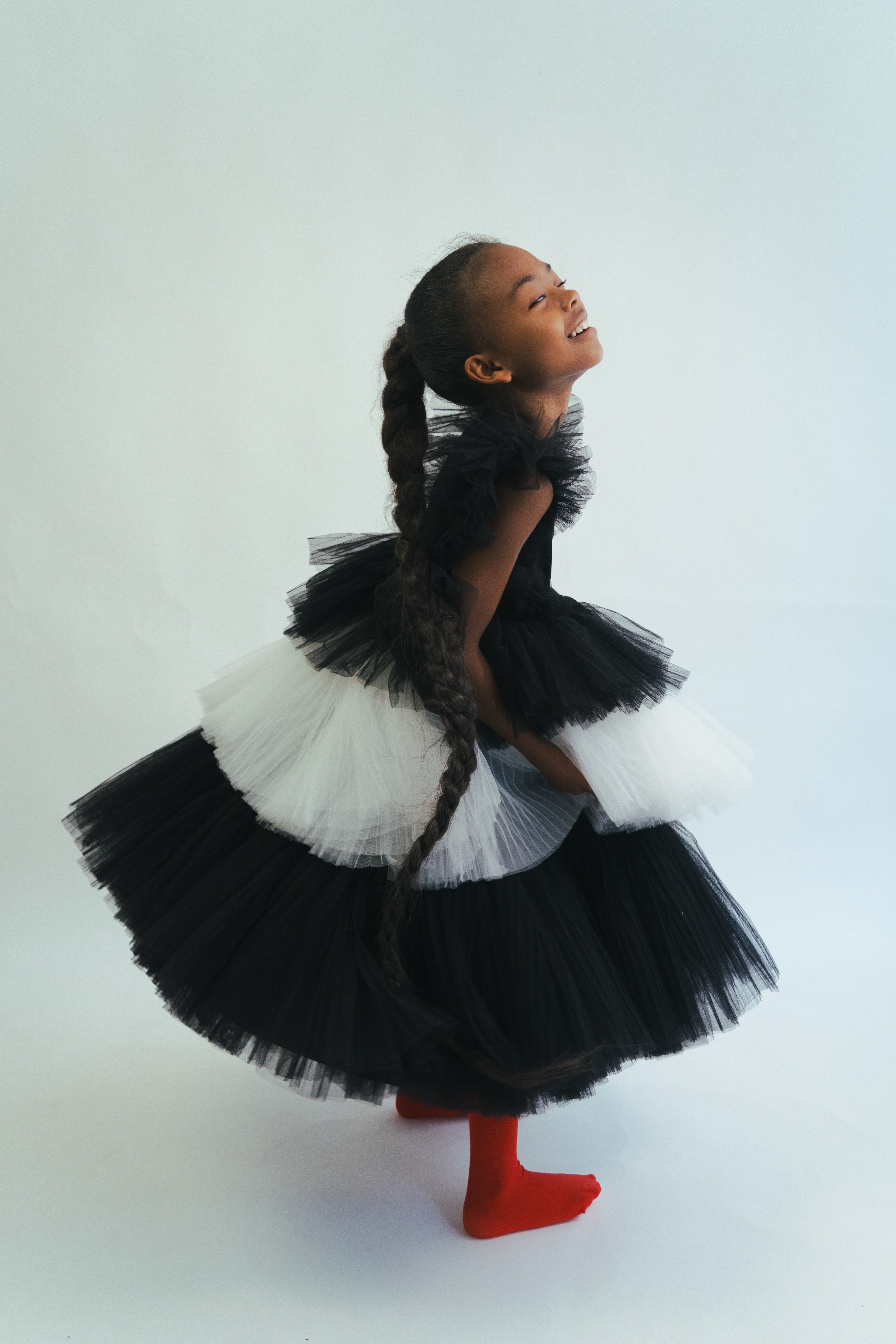 The Aria Dress Black & White