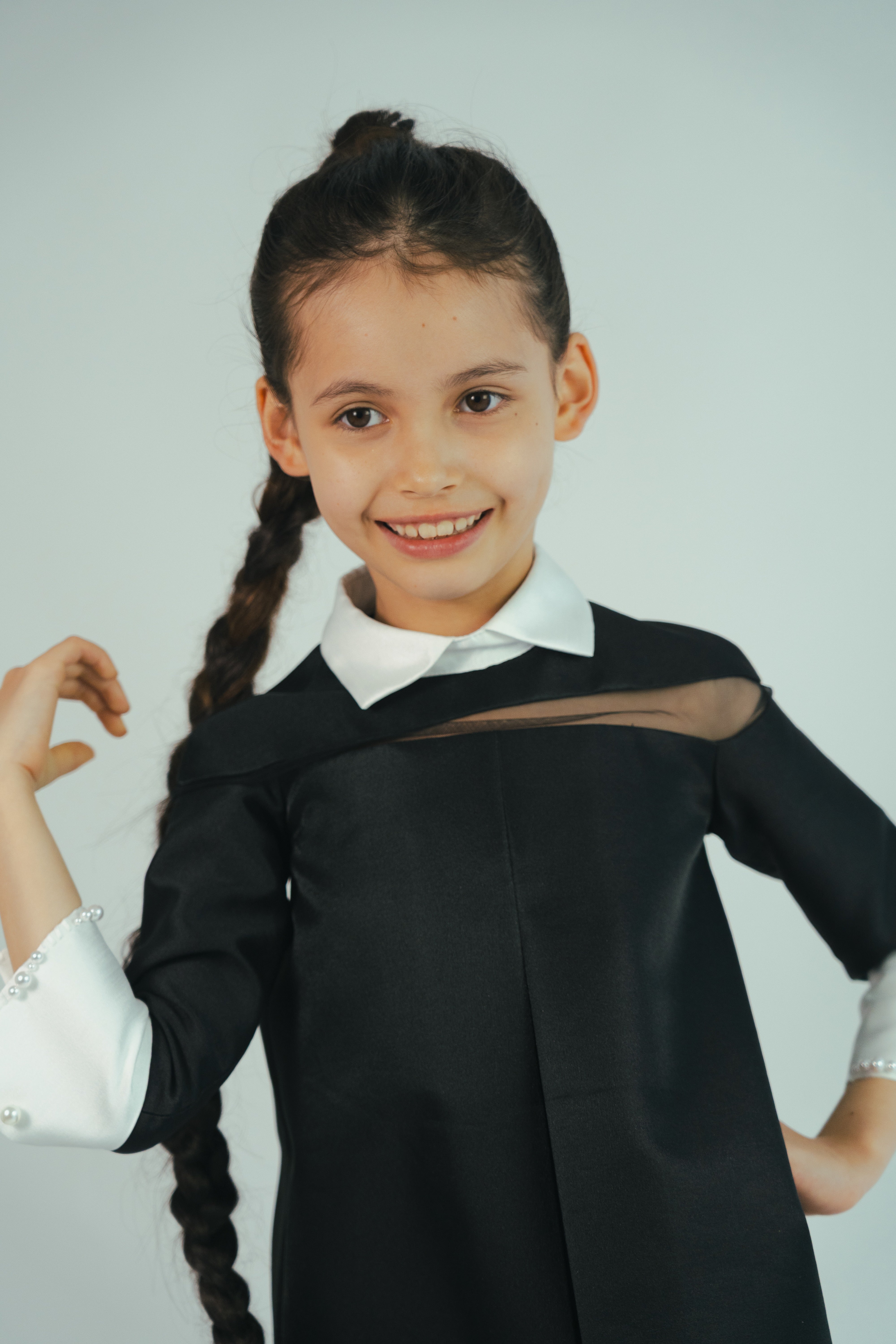 The Sienna Dress Black & White