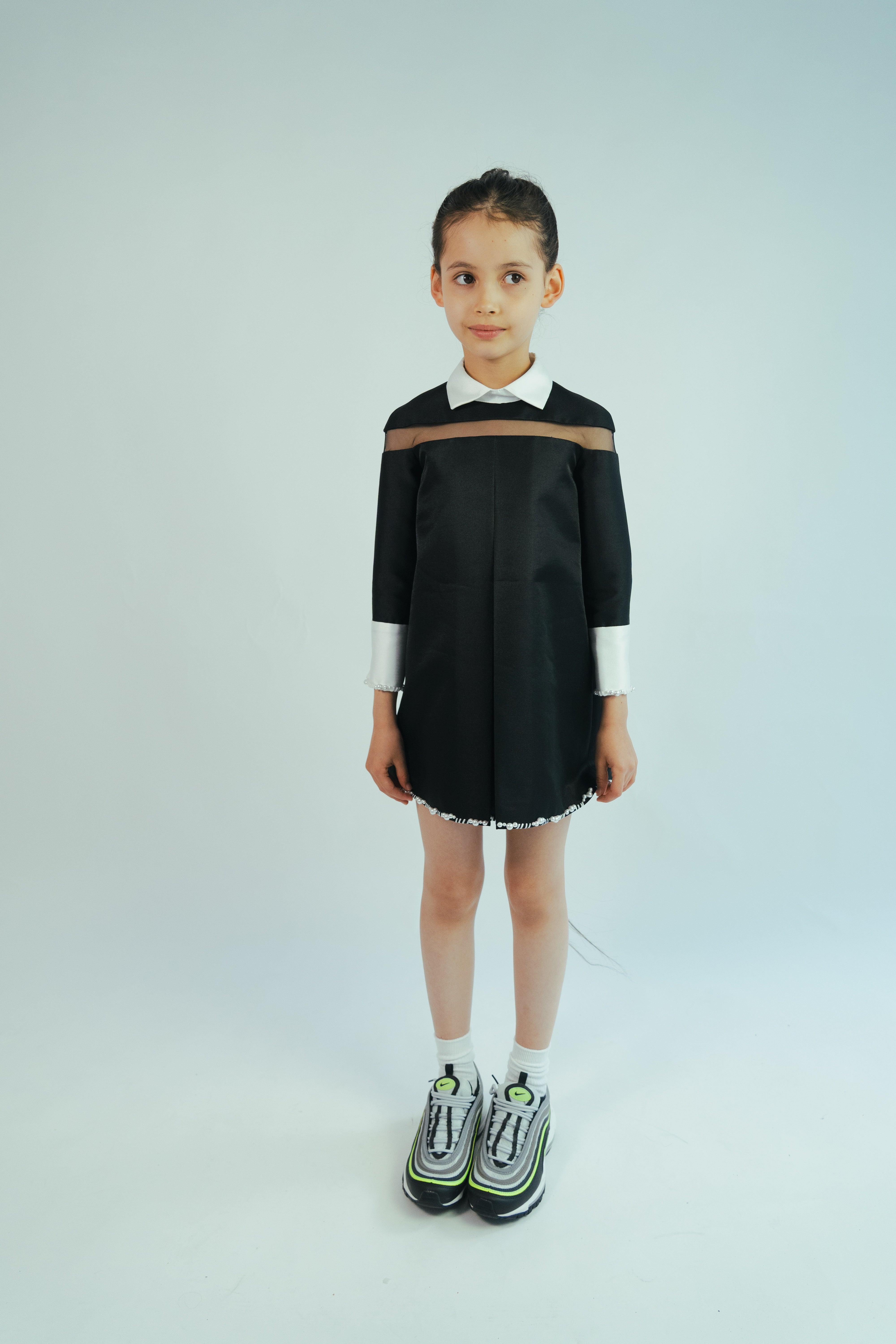 The Sienna Dress Black & White