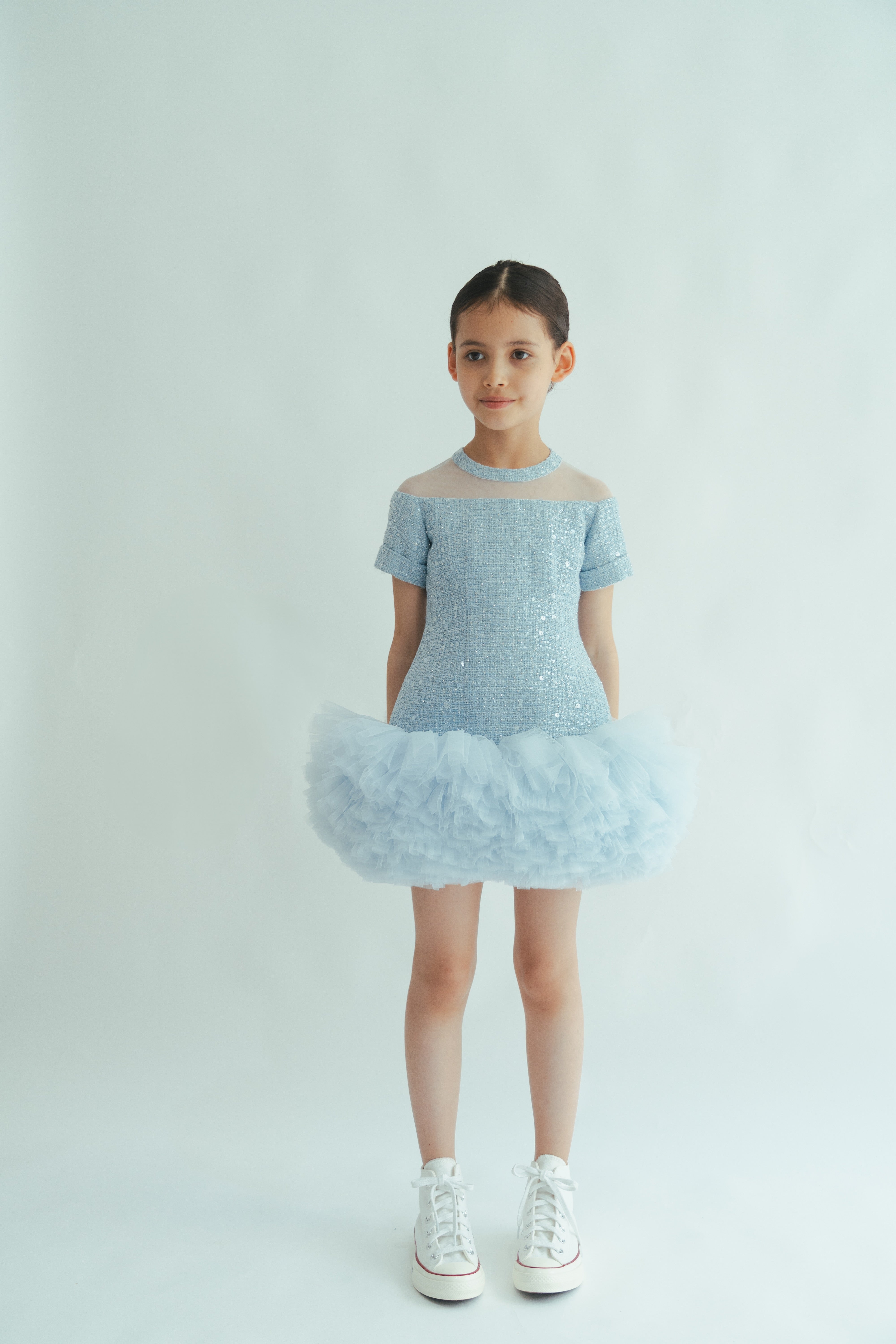 The Elizabeth Dress Blue