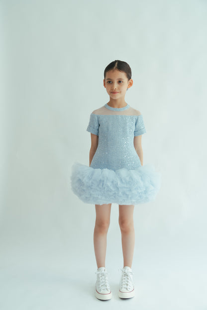 The Elizabeth Dress Blue
