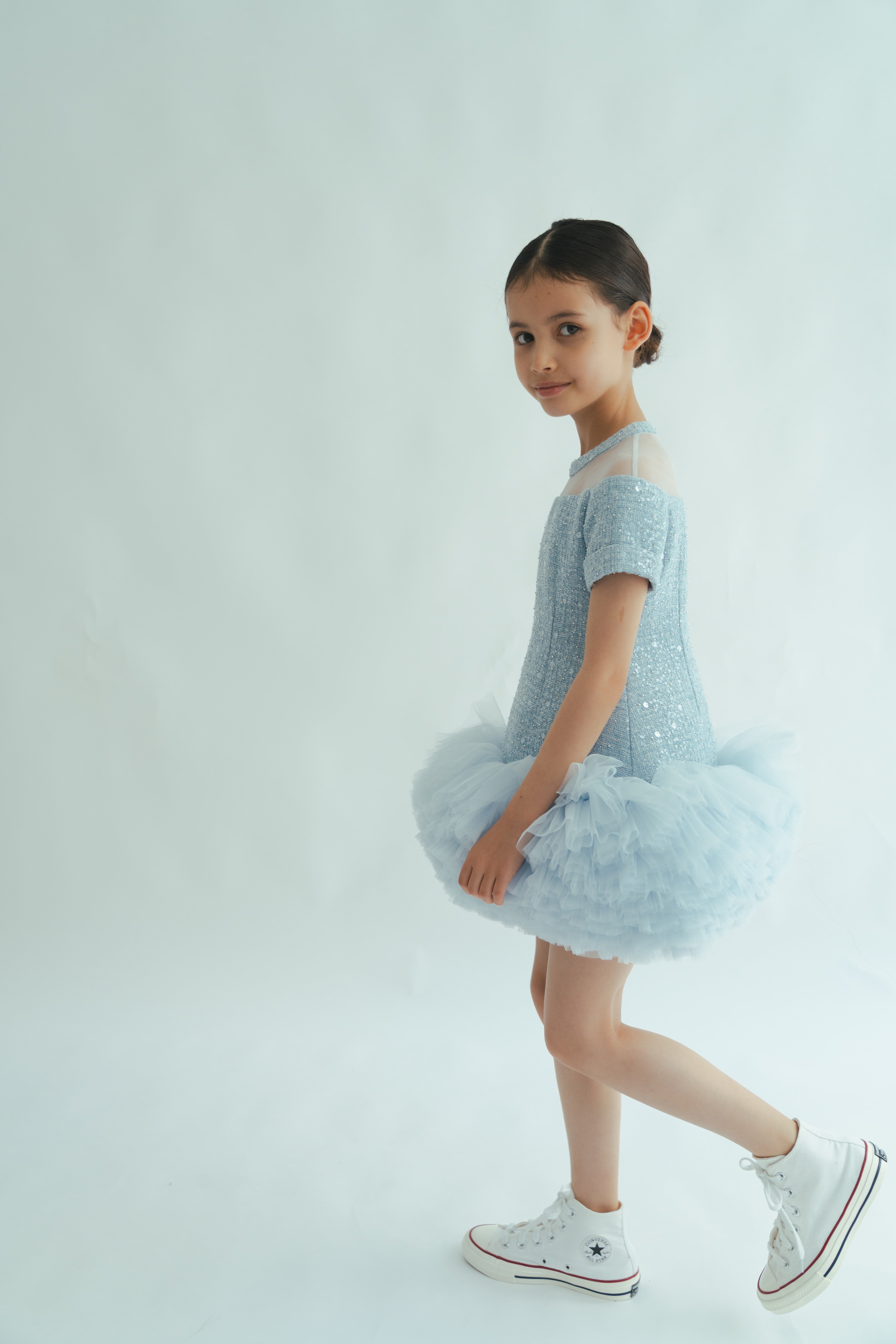 The Elizabeth Dress Blue