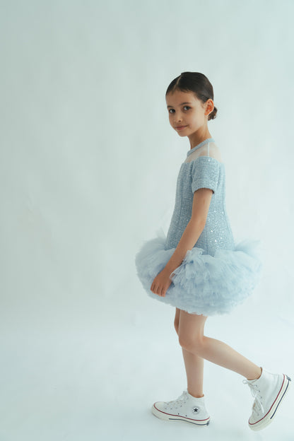 The Elizabeth Dress Blue