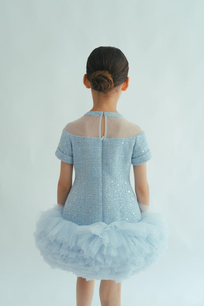 The Elizabeth Dress Blue
