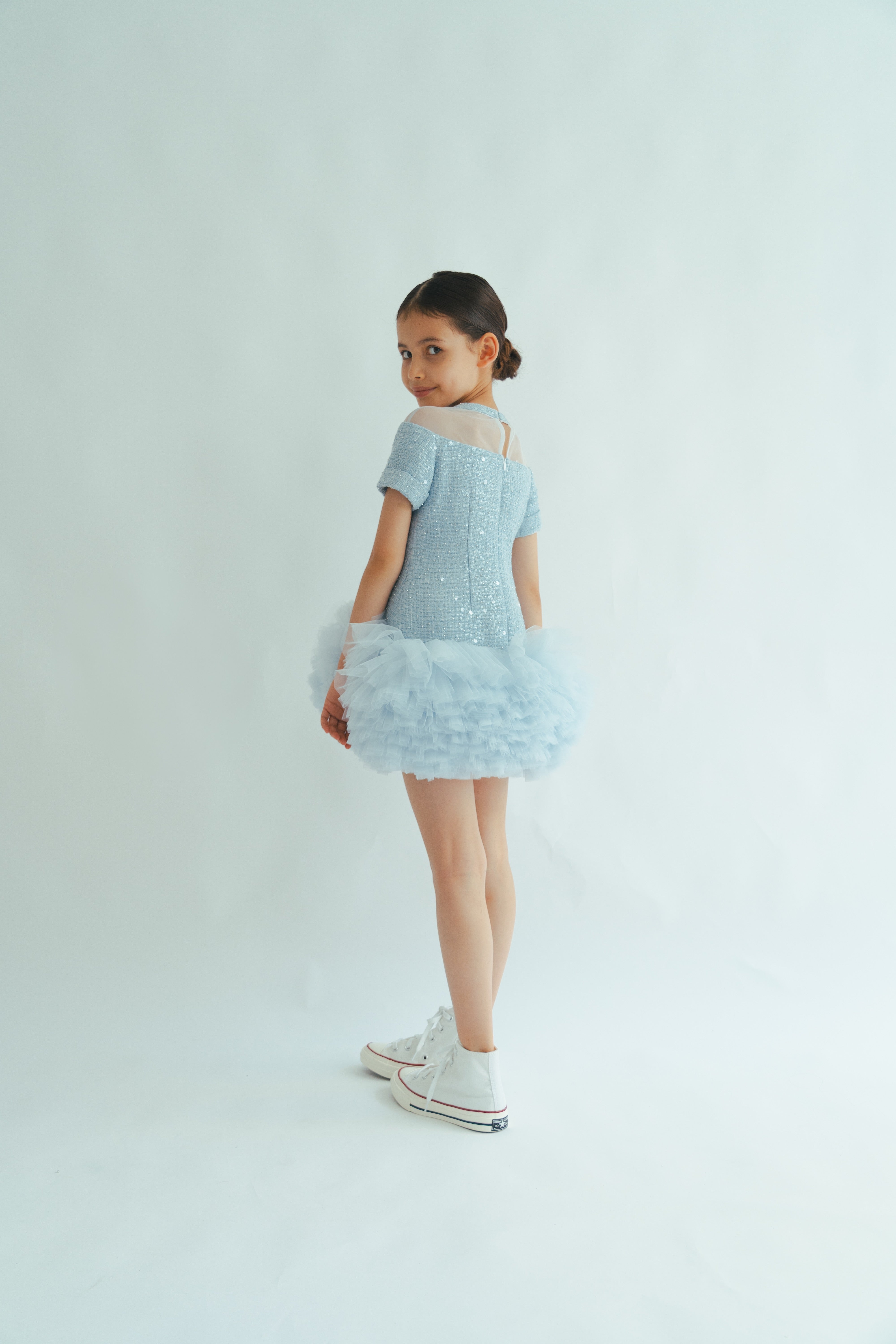 The Elizabeth Dress Blue