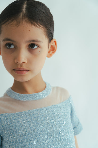 The Elizabeth Dress Blue