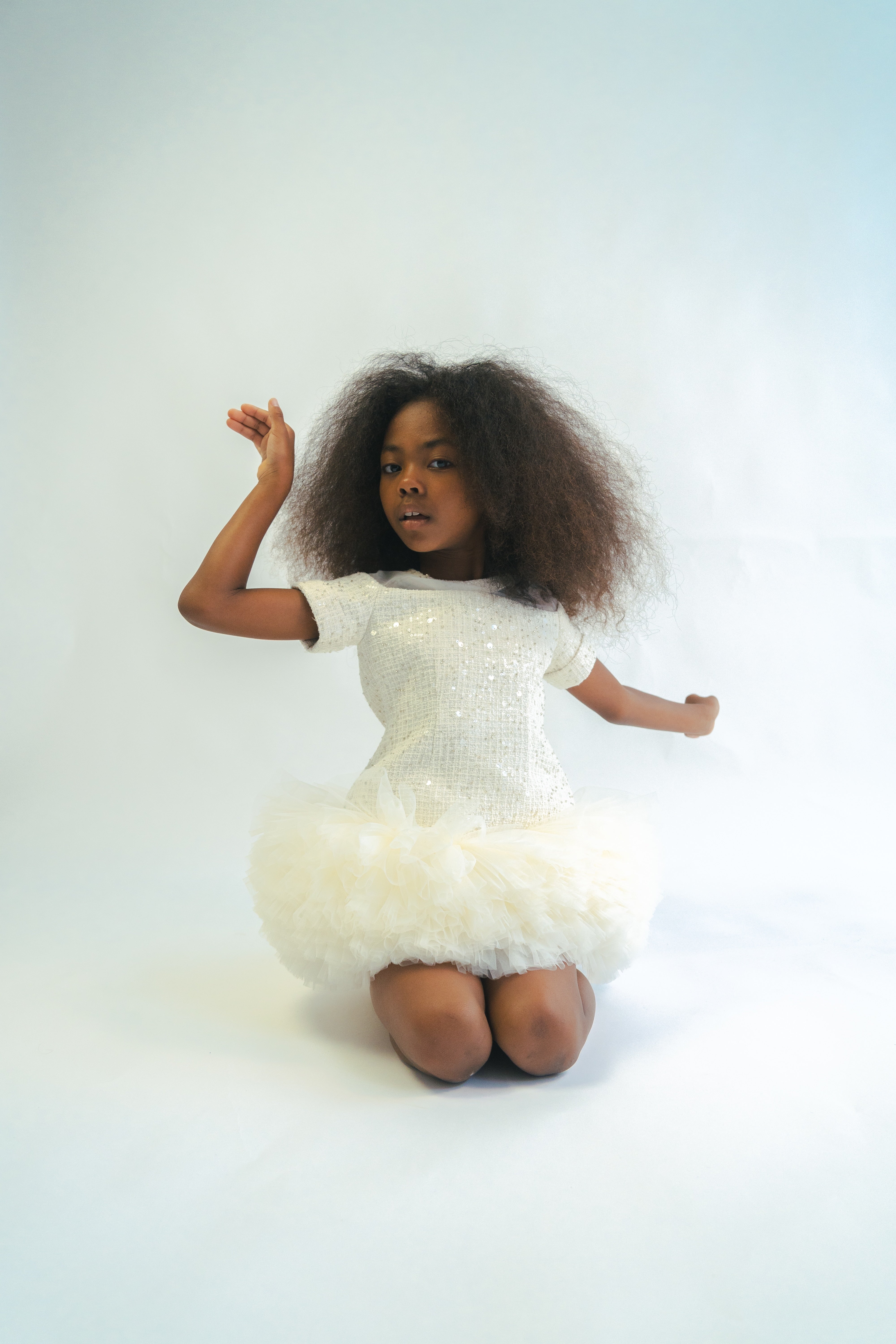 The Elizabeth Dress White