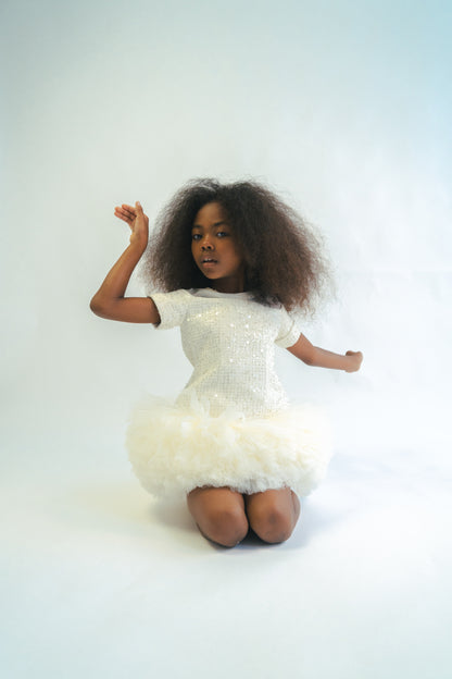 The Elizabeth Dress White