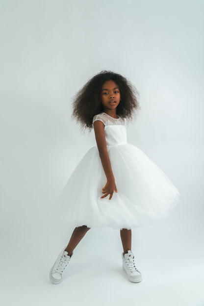 The Grace Dress White