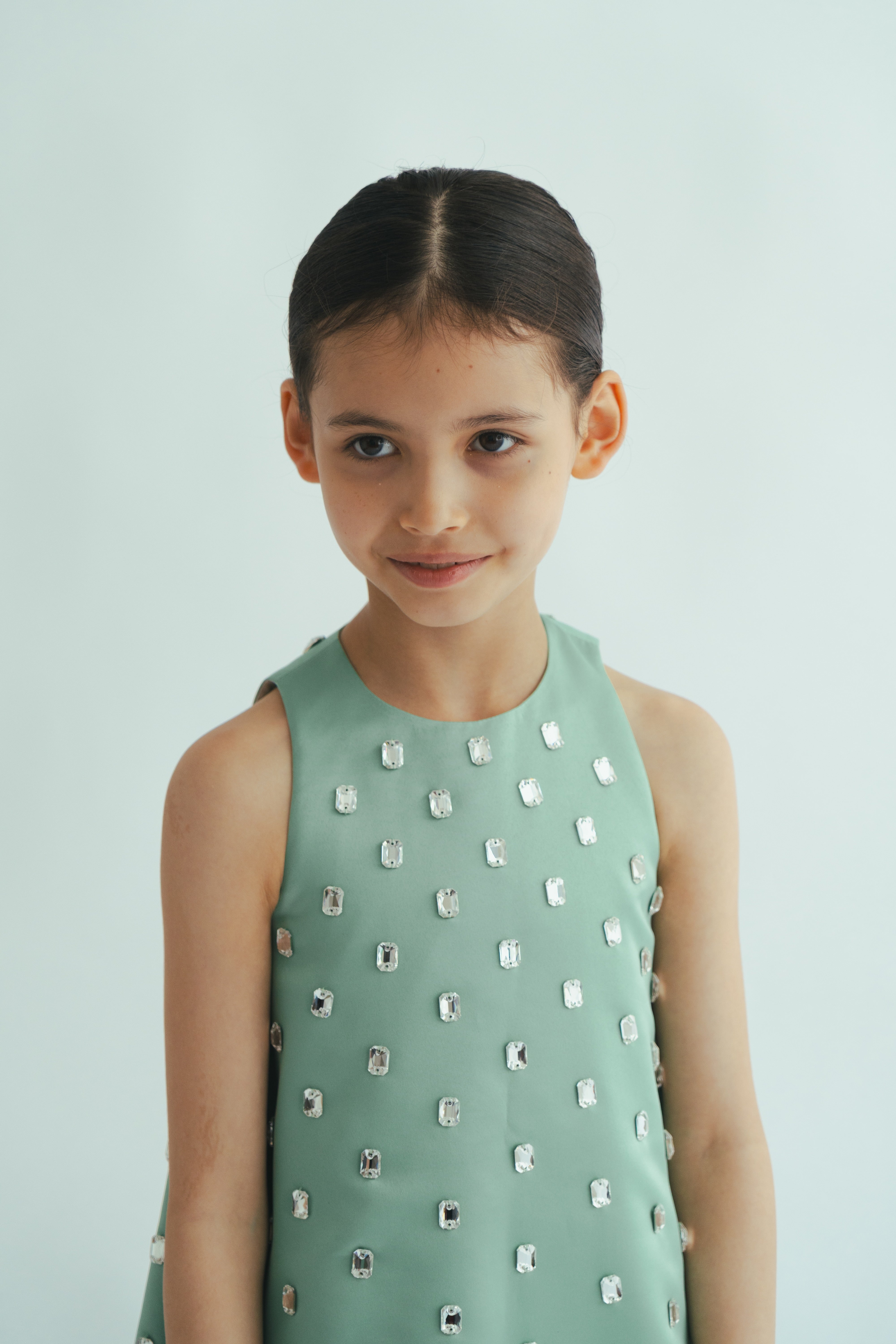 The Vivian Dress Green