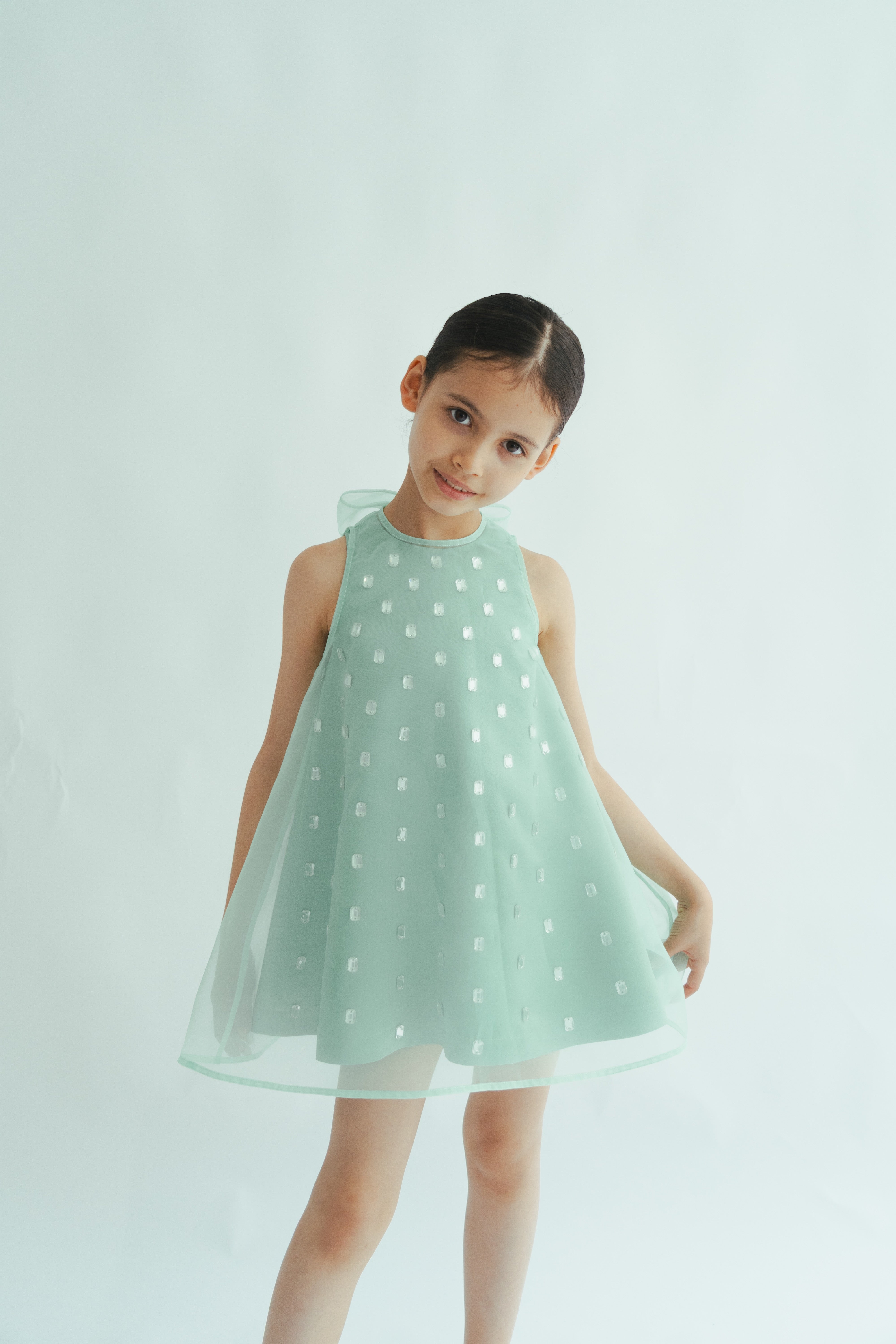 The Vivian Dress Green